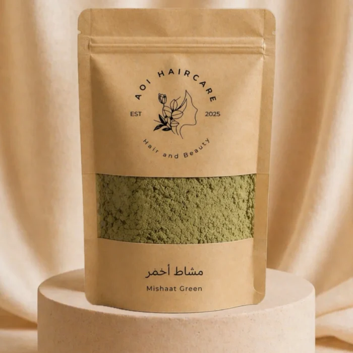 بودرة المشاط الاخضر
